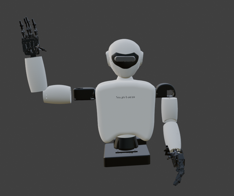 SwayForm humanoid robot