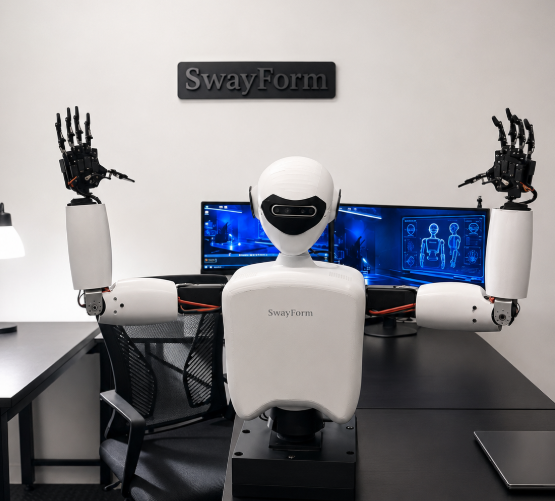 SwayForm humanoid robot prototype